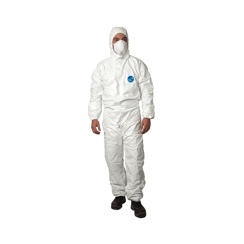 Tyvek Combinaison en Tyvek Avec Capuchon et Bottes L/XL