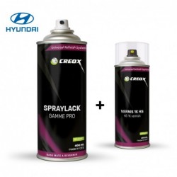 Kit bombe de peinture Hyundai et vernis