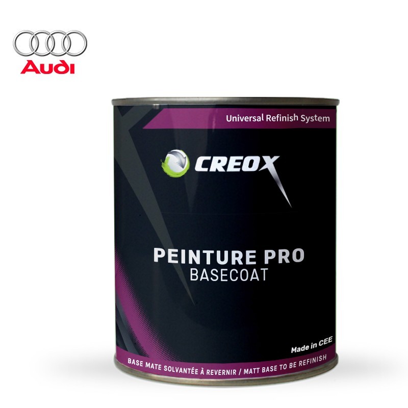 Peinture solvantée Audi à revernir