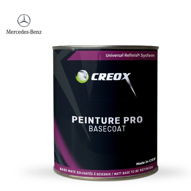 Peinture solvantée Mercedes-Benz à revernir