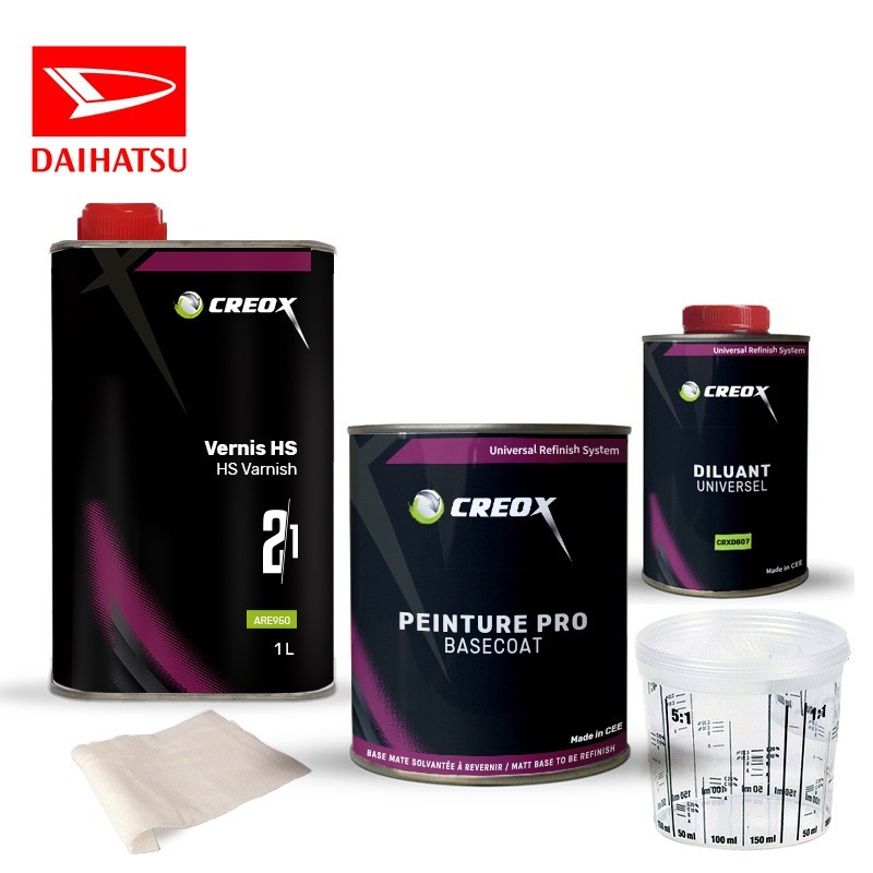 Kit peinture Daihatsu avec vernis