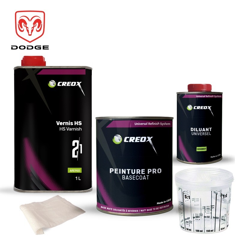 Kit peinture Dodge avec vernis