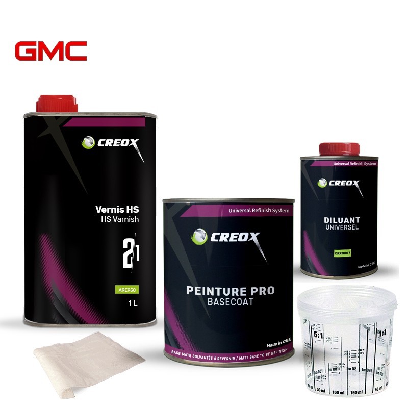 Kit peinture GMC avec vernis