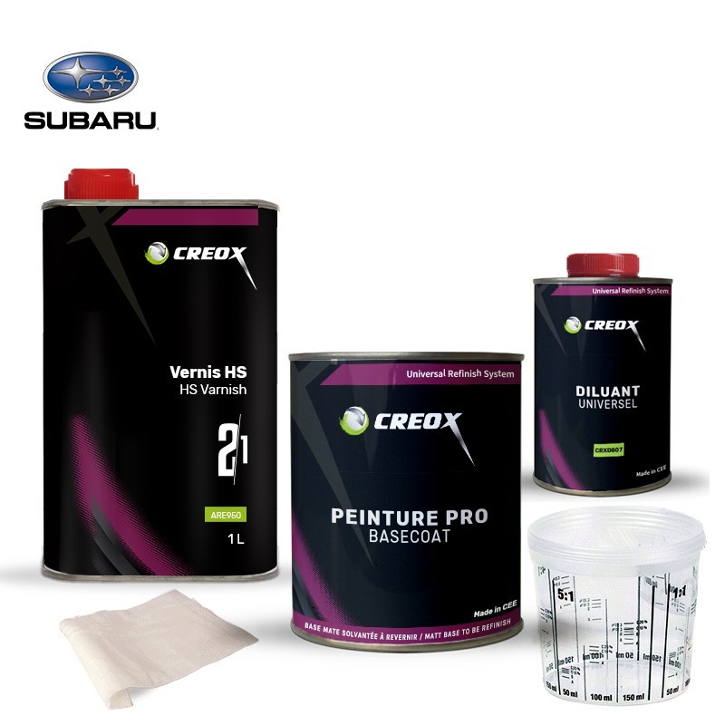 Kit peinture Subaru avec vernis