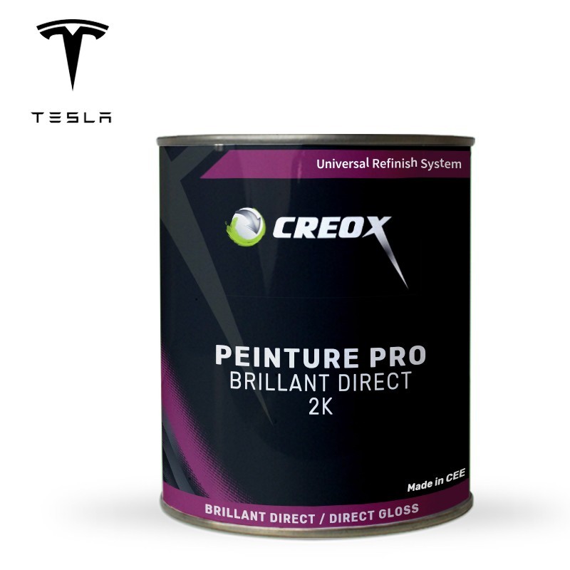 Peinture brillant direct Tesla