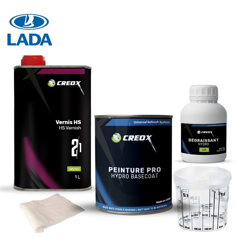 Kit peinture hydro Lada et vernis