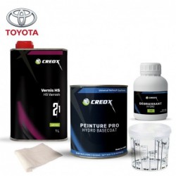 Kit peinture hydro Toyota et vernis