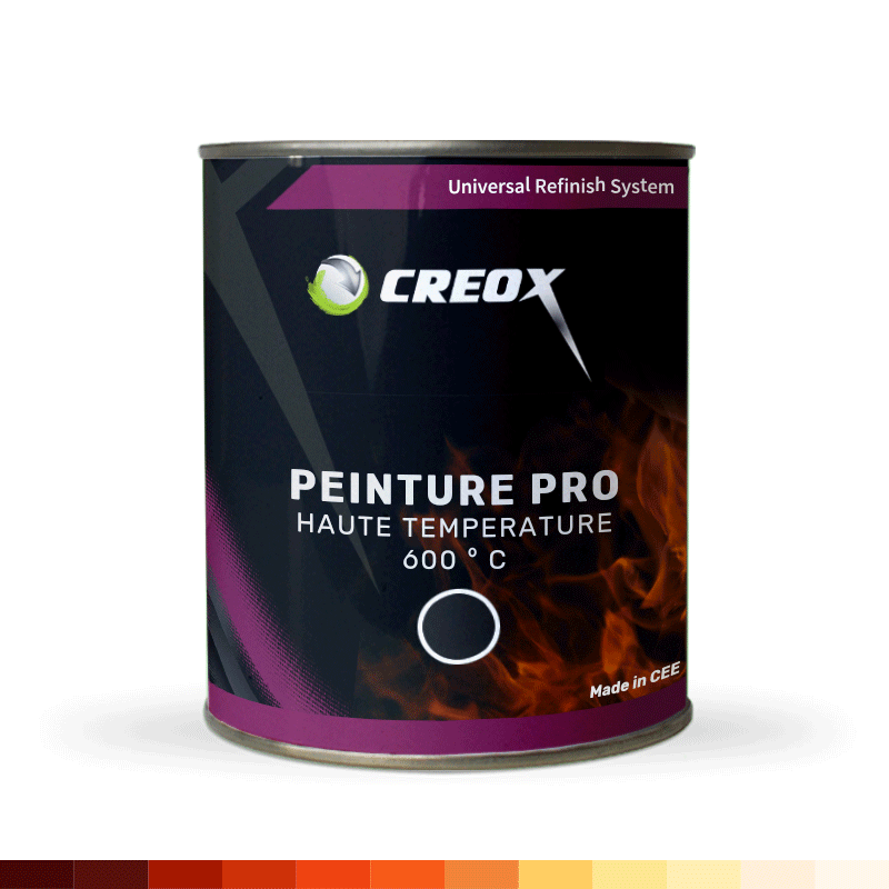 Peinture Haute température couleur noire