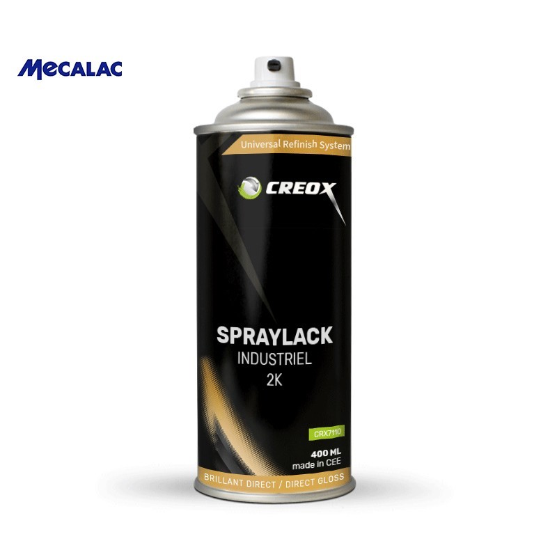 Bombe de peinture retouche 2k - MECALAC