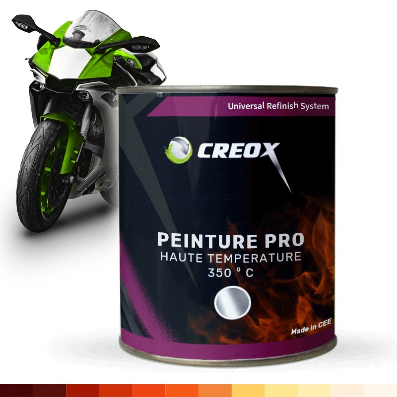 Peinture moto Haute température couleur Alu