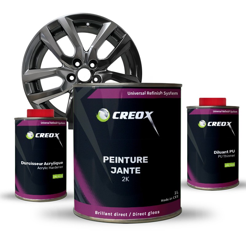 Peinture jante accroche directe - nuancier RAL