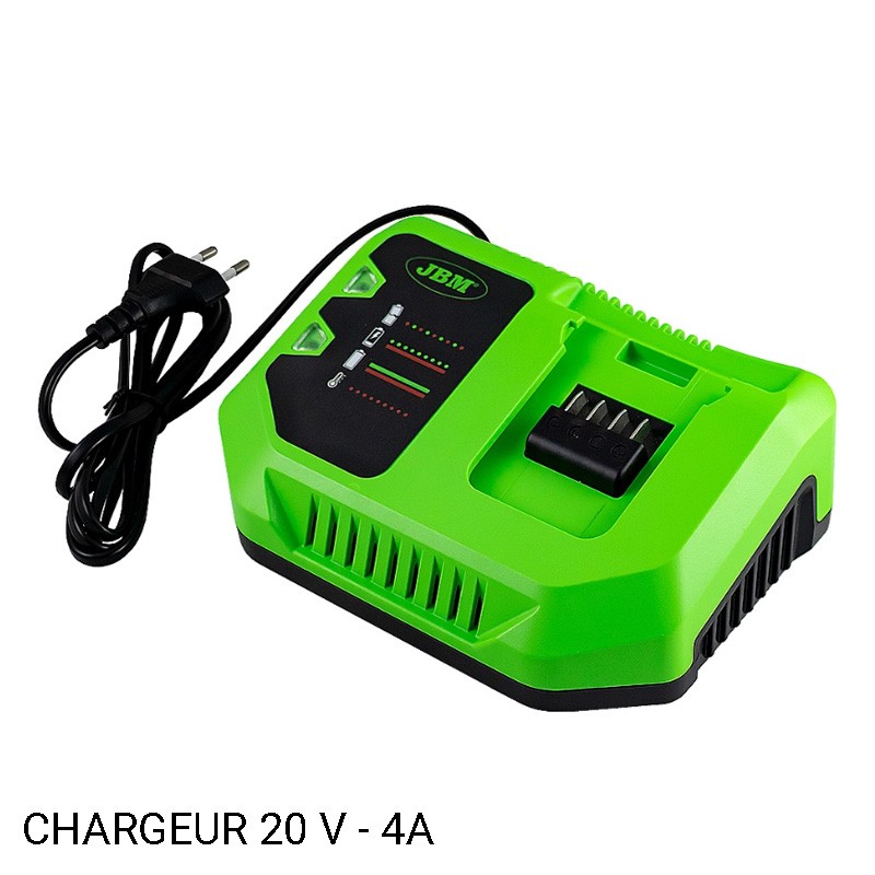 Chargeur universel batterie 20V-4Ah