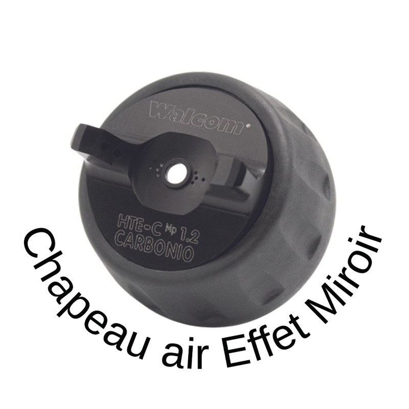 chapeau air pistolet effet miroir