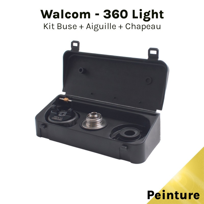 kit buse pistolet peinture walcom 360 light