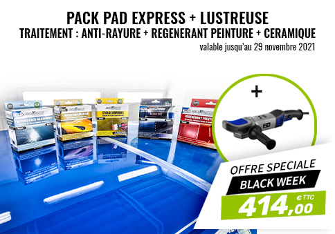 Black Friday pack PAD EXPRESS + lustreuse - Peintures Autos Motos