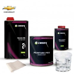 Kit peinture Chevrolet avec vernis