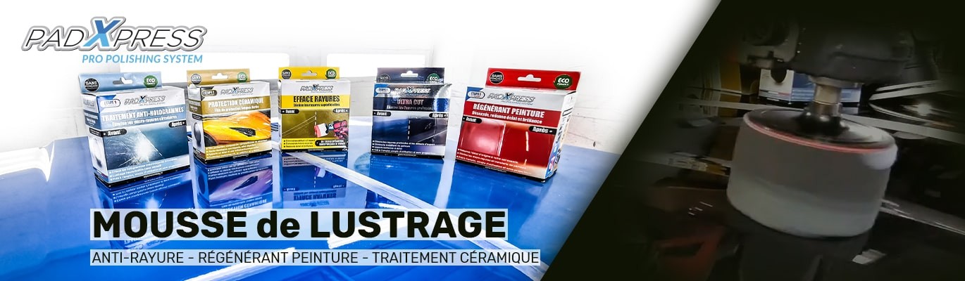 Mousse de lustrage - Produit intégré